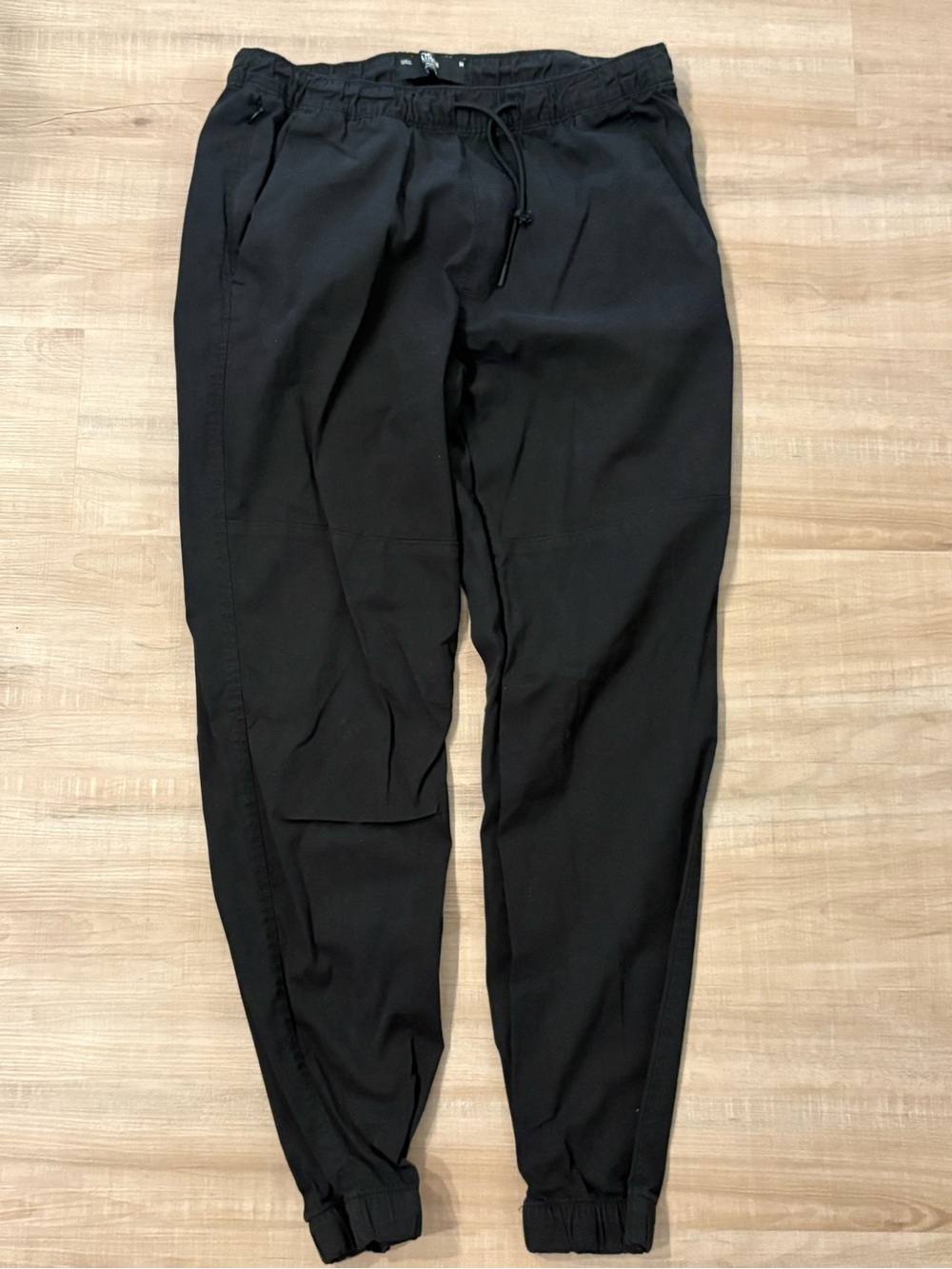 Men's Hollister Black Drawstring Jogger Pants
